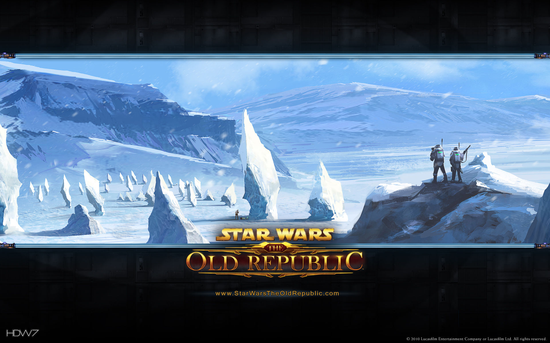Star Wars The Old Republic Hoth Widescreen Wallpaper - Star Wars The Old Republic Hoth - HD Wallpaper 