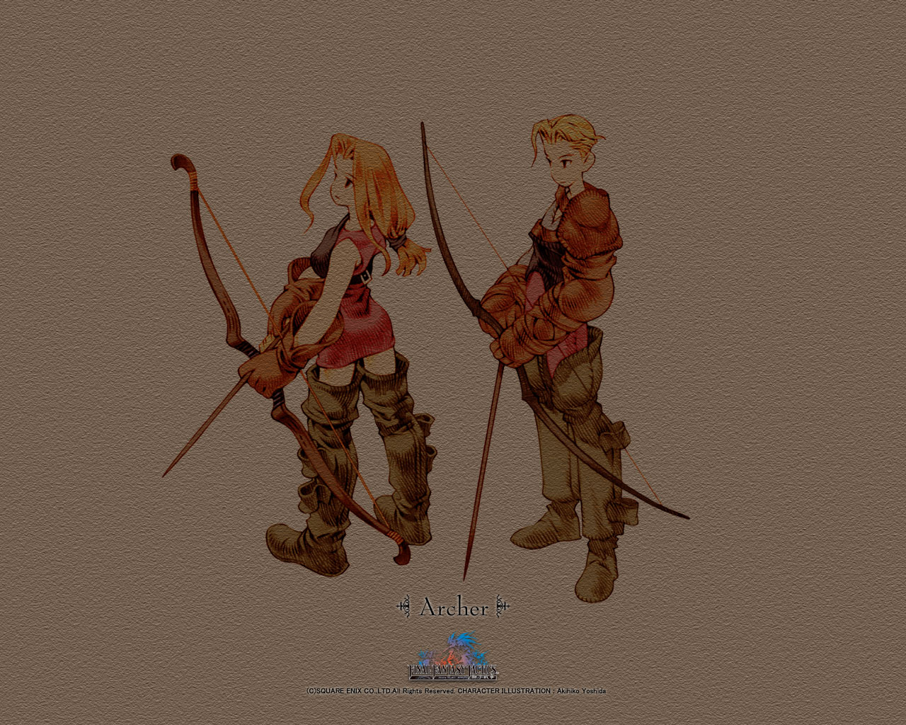 Final Fantasy Tactics Archer - HD Wallpaper 