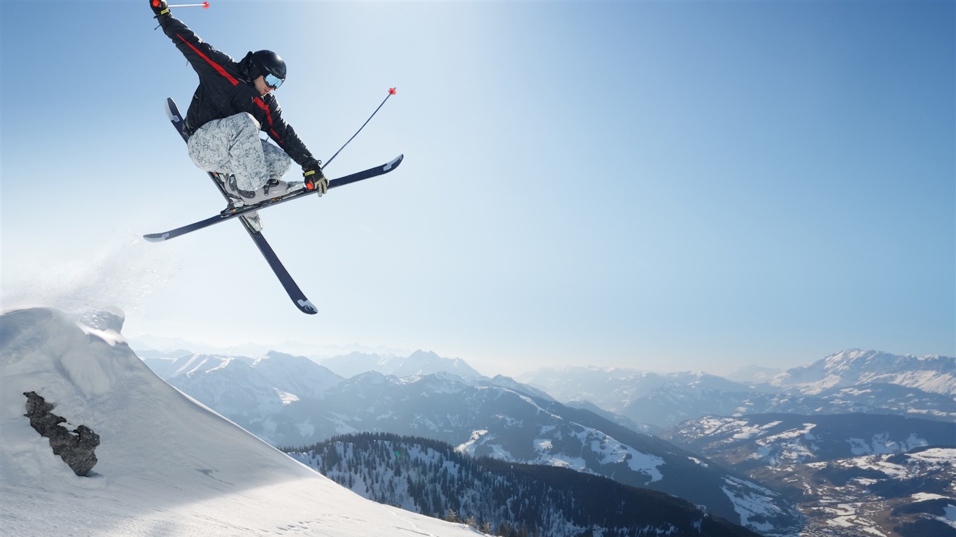 Ski 4k - HD Wallpaper 