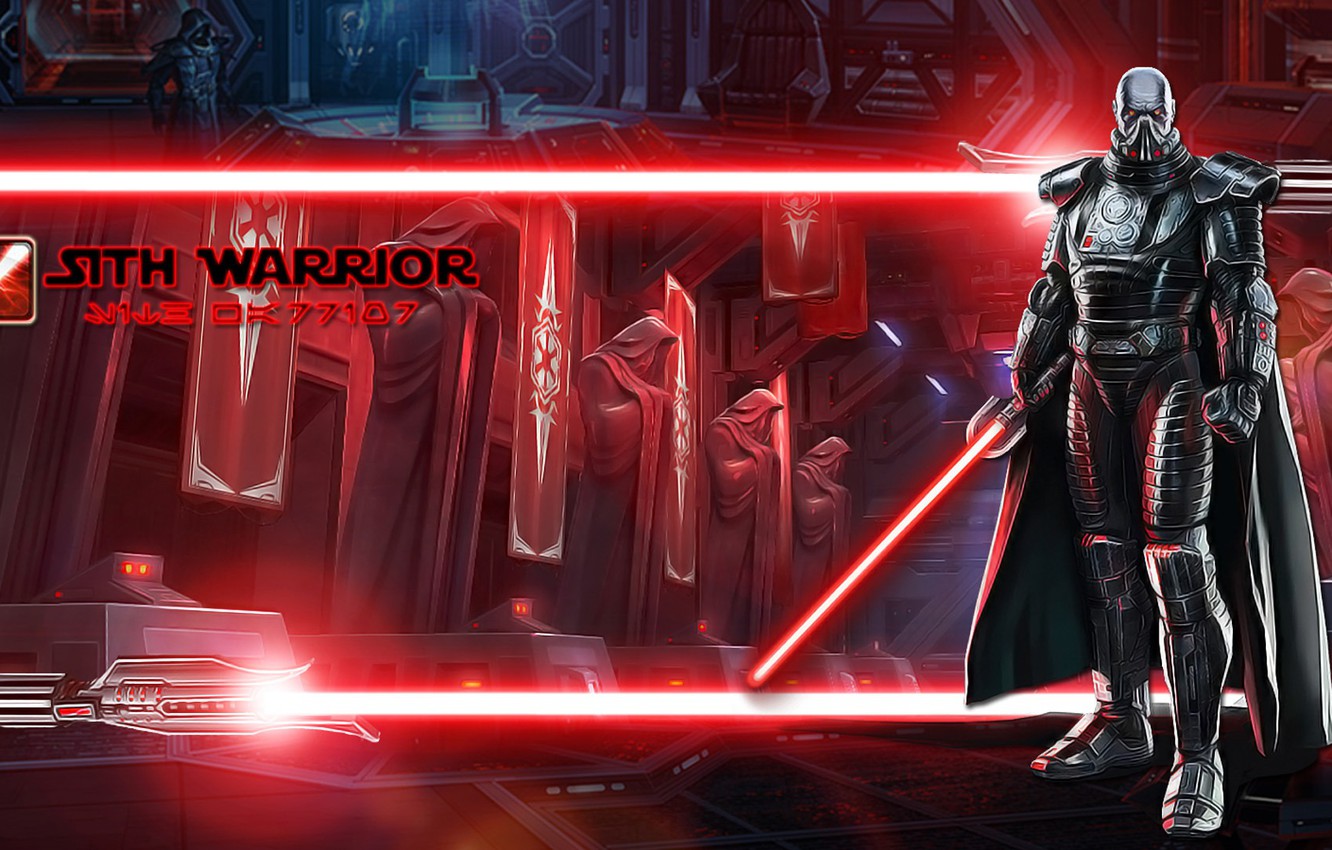 Photo Wallpaper Red, Star Wars, Empire, Lightsaber, - Star Wars Empire Background - HD Wallpaper 