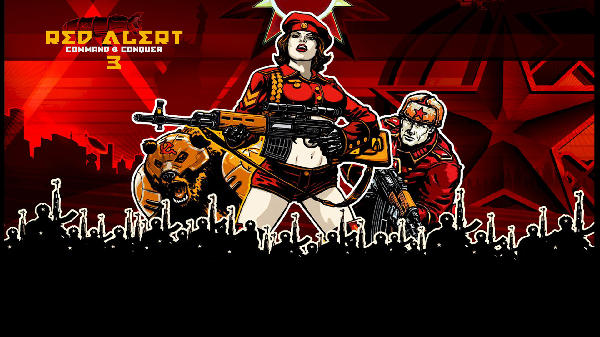 Command And Conquer Wallpaper Red Alert 3 - 1920x1080 Wallpaper - teahub.io