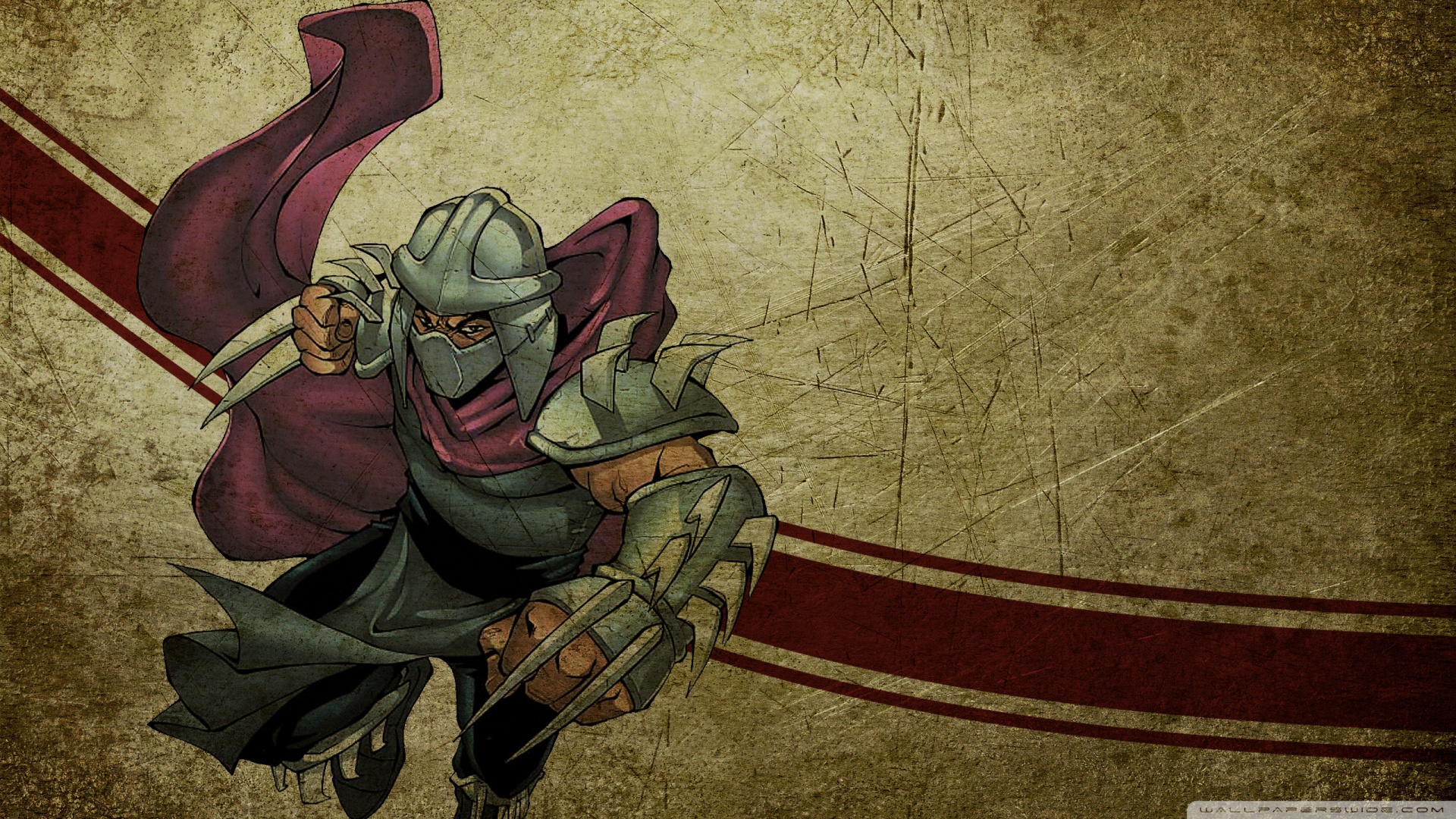 Ninja Turtles Shredder Wallpaper - Ninja Turtles Display Shredder - HD Wallpaper 