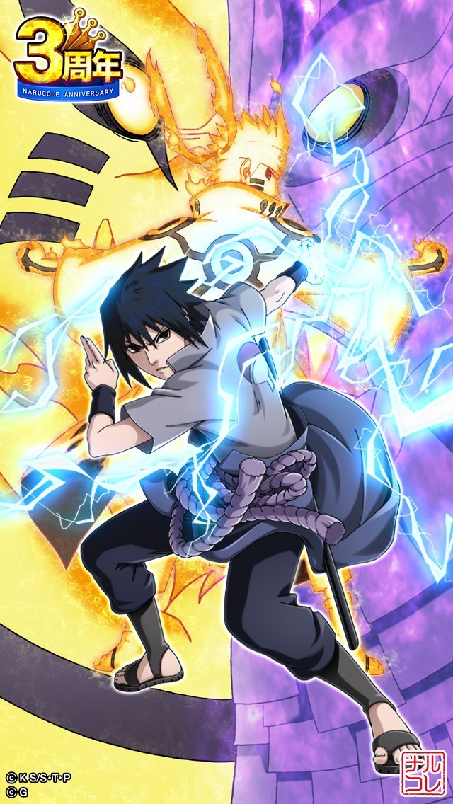 Sasuke Uchiha And Naruto - HD Wallpaper 