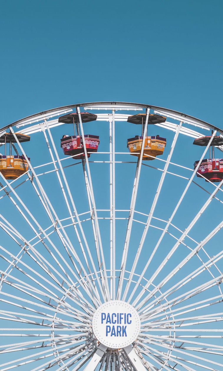 25 Summer Fun Fair Wallpapers To Style Phone This Summer - Ferris Wheel - HD Wallpaper 