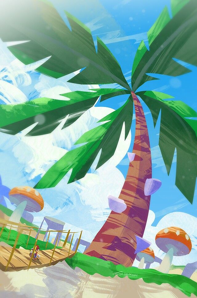 Super Mario Sunshine Phone - HD Wallpaper 