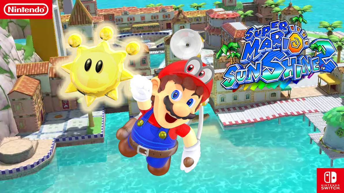 Super Mario Sunshine Switch - HD Wallpaper 