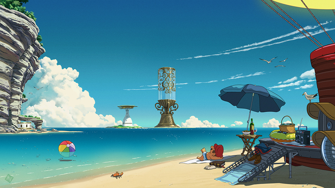 Dual Monitor Wallpaper Mario - HD Wallpaper 