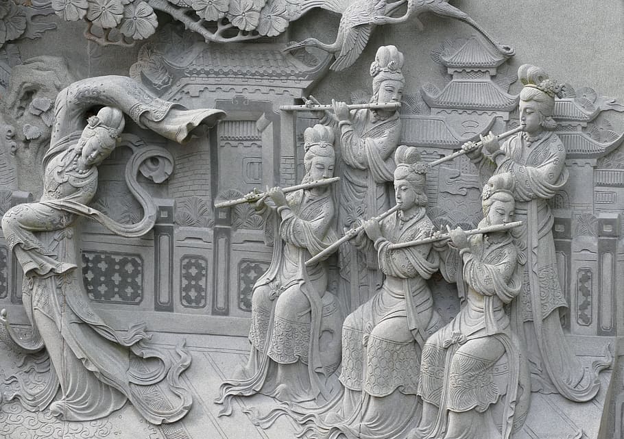 Temple, Buddhism, Taoism, Taiwan, China, Gods, Figure, - HD Wallpaper 