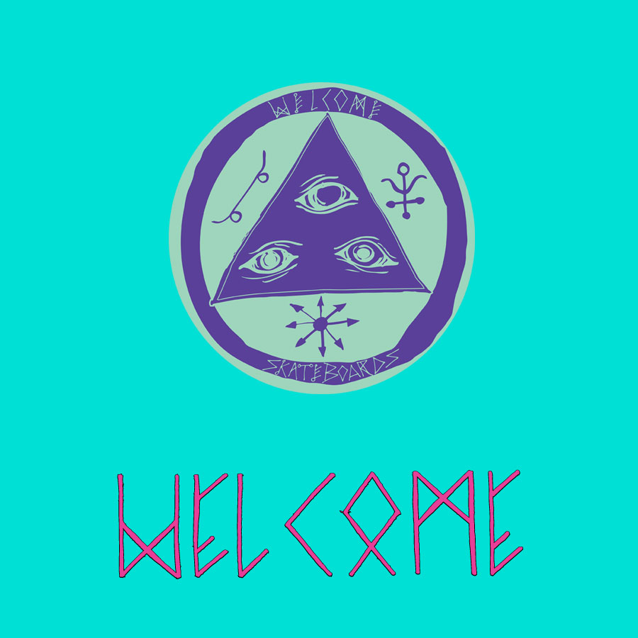 Welcome Skateboard Logo - HD Wallpaper 