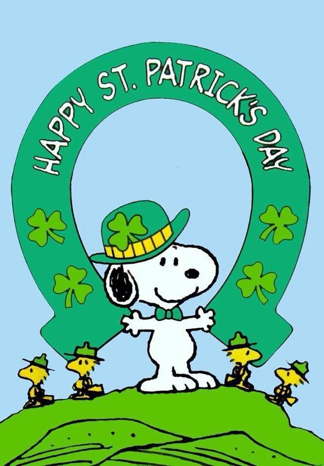 Background Snoopy St Patrick's Day - HD Wallpaper 