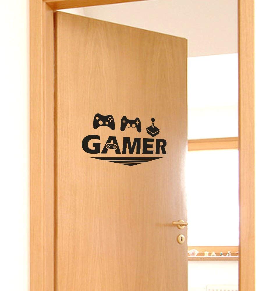 Pegatina Puerta Gamer - HD Wallpaper 