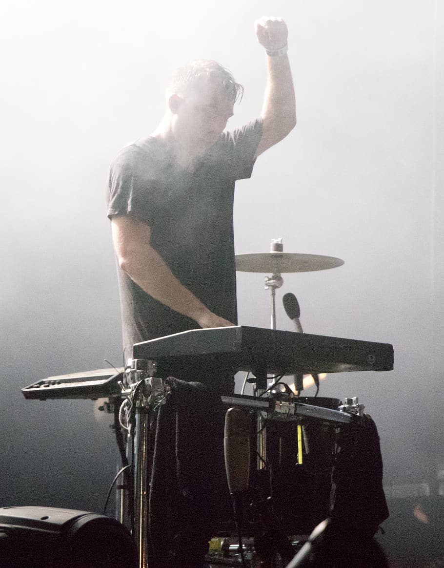 Concert, Edc, Edm, Odesza, Keyboard, Drum, Concert - HD Wallpaper 
