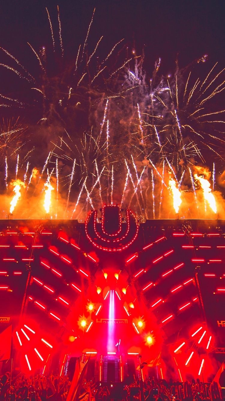 Ultra Music Festival Wallpaper Iphone - HD Wallpaper 
