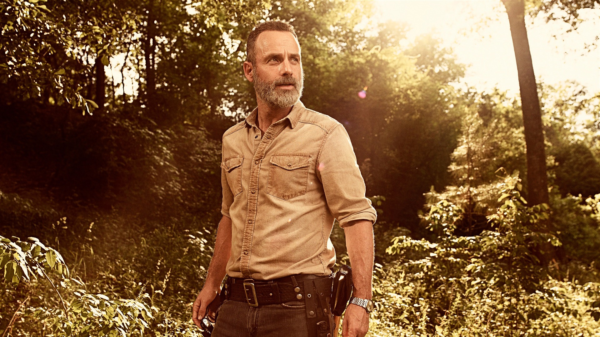 2018 Walking Dead Season 9 Tv Series Wallpaper - Rick Grimes Season 9 - HD Wallpaper 