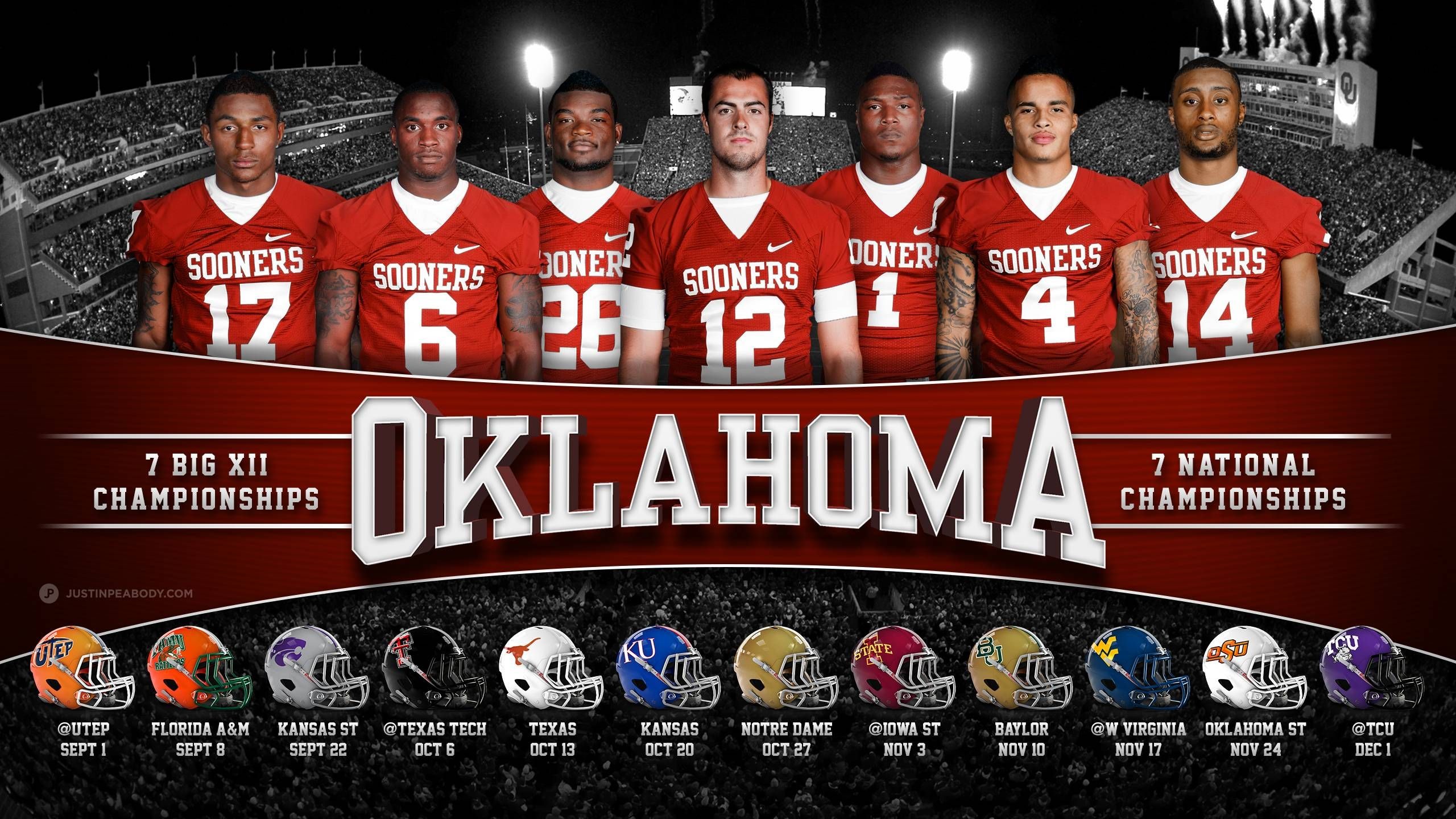 2560x1440, Oklahoma Sooners Chrome Wallpapers, Browser - Oklahoma Football Roster 2019 - HD Wallpaper 