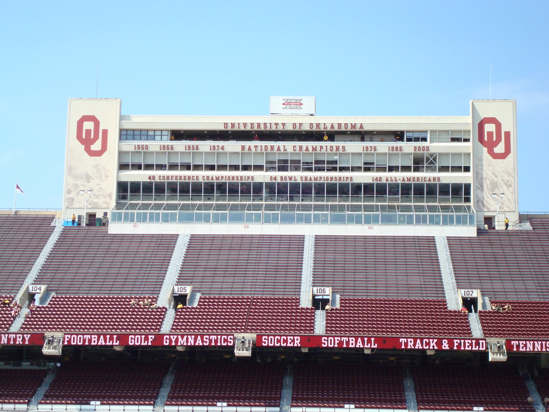 Utah State - Gaylord Family Oklahoma Memorial Stadium - HD Wallpaper 