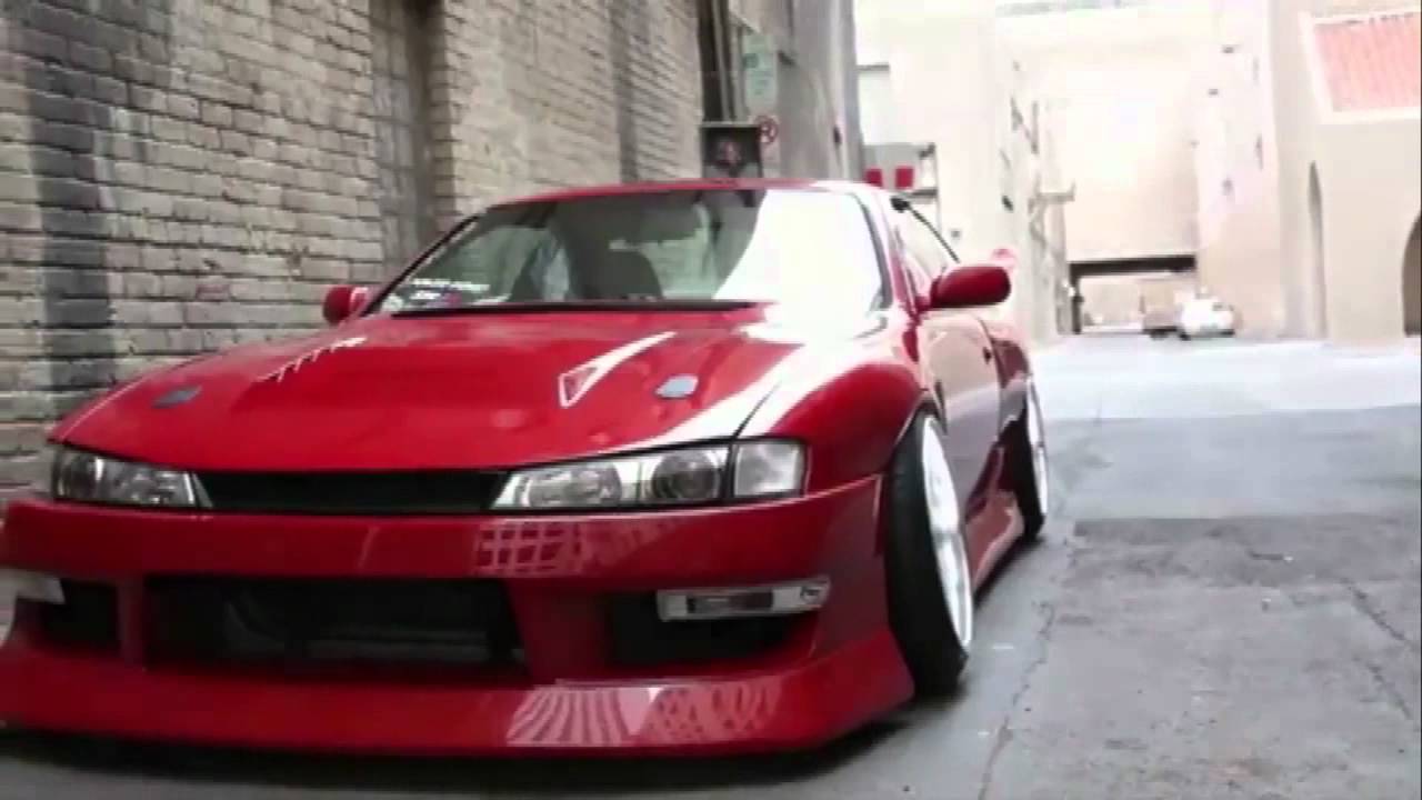 Stanced 1998 Nissan 240sx - HD Wallpaper 