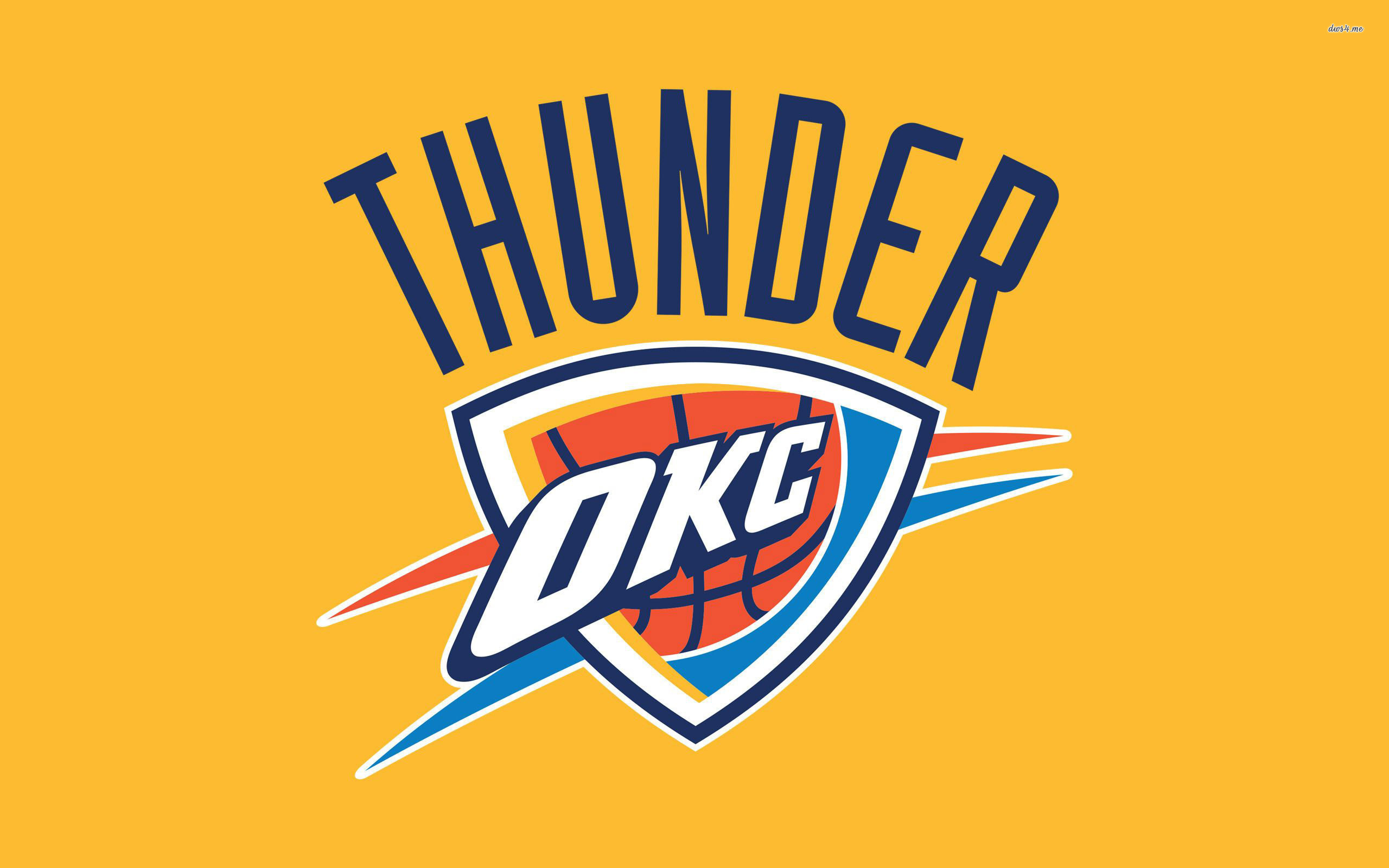 Logo Oklahoma City Thunder - HD Wallpaper 