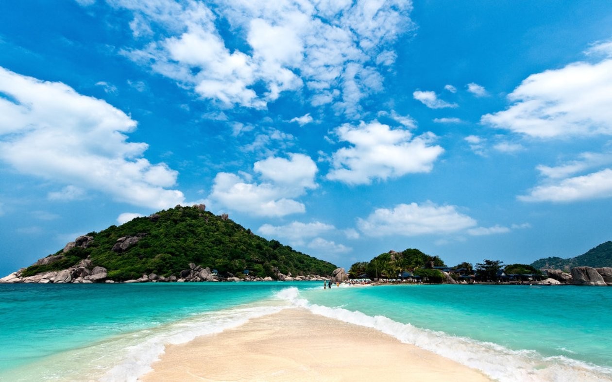 National Geographic Wallpaper Beaches - Ko Nang Yuan - HD Wallpaper 