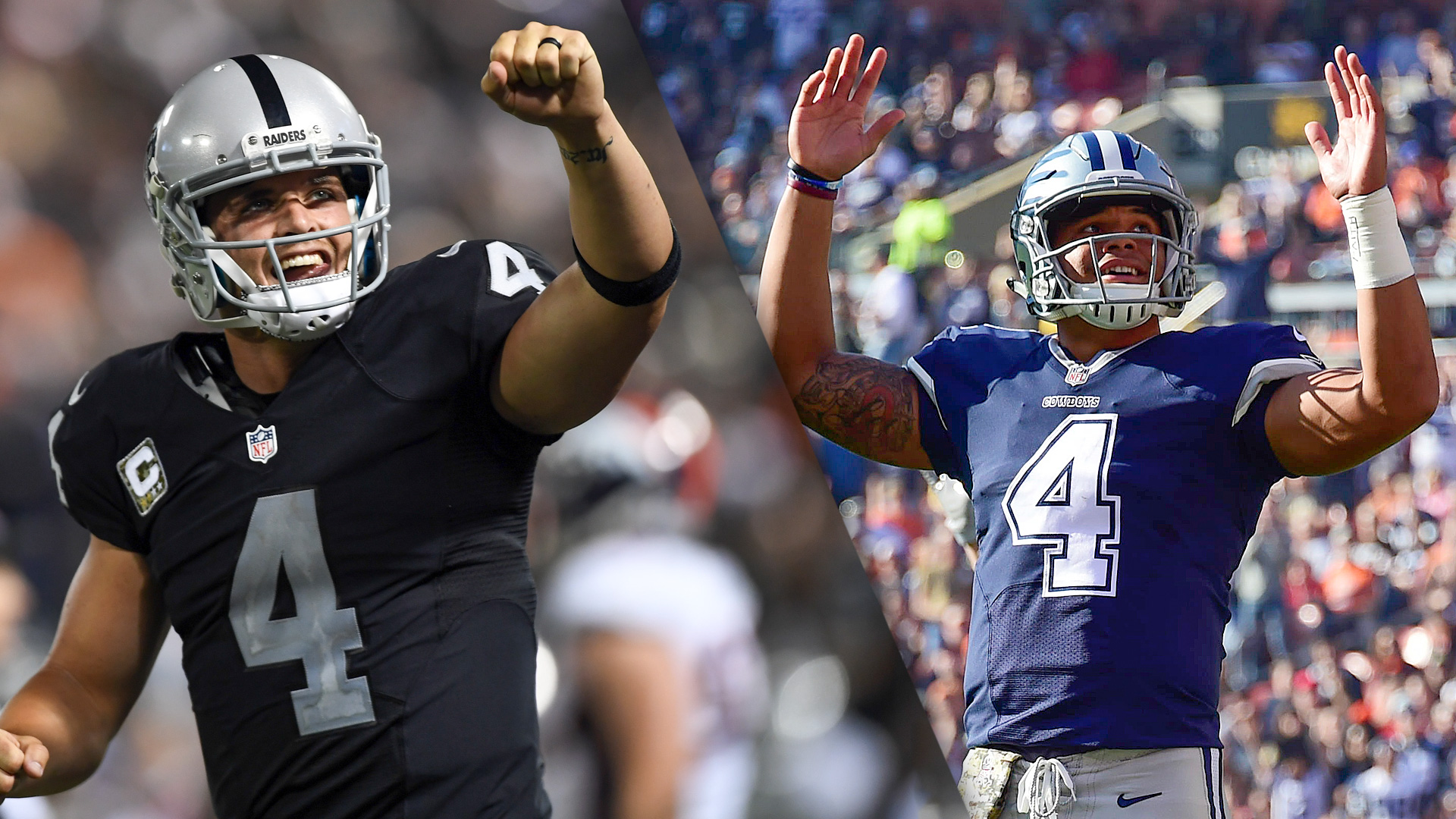 Dak Prescott Derek Carr - HD Wallpaper 