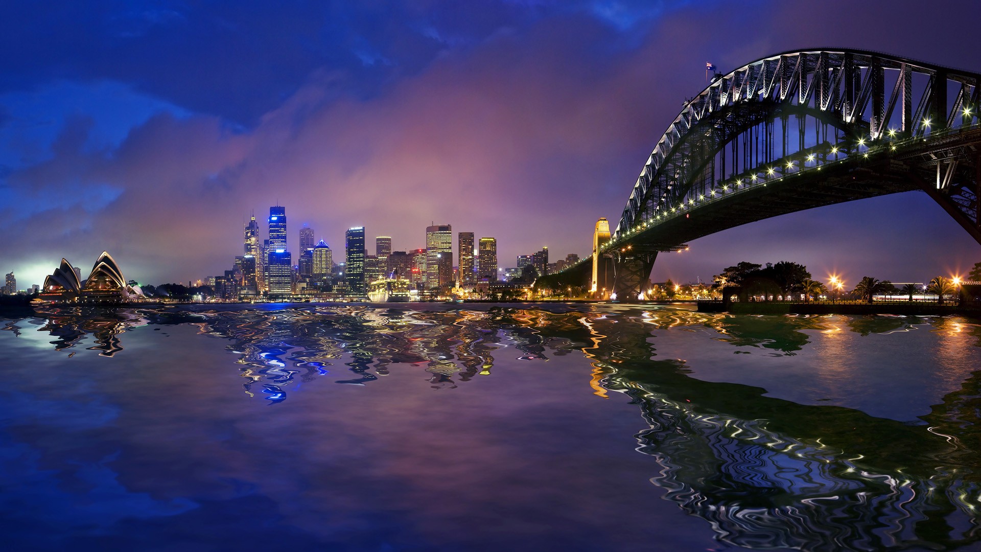 Sydney Wallpaper - Sydney Harbour Bridge Hd - HD Wallpaper 