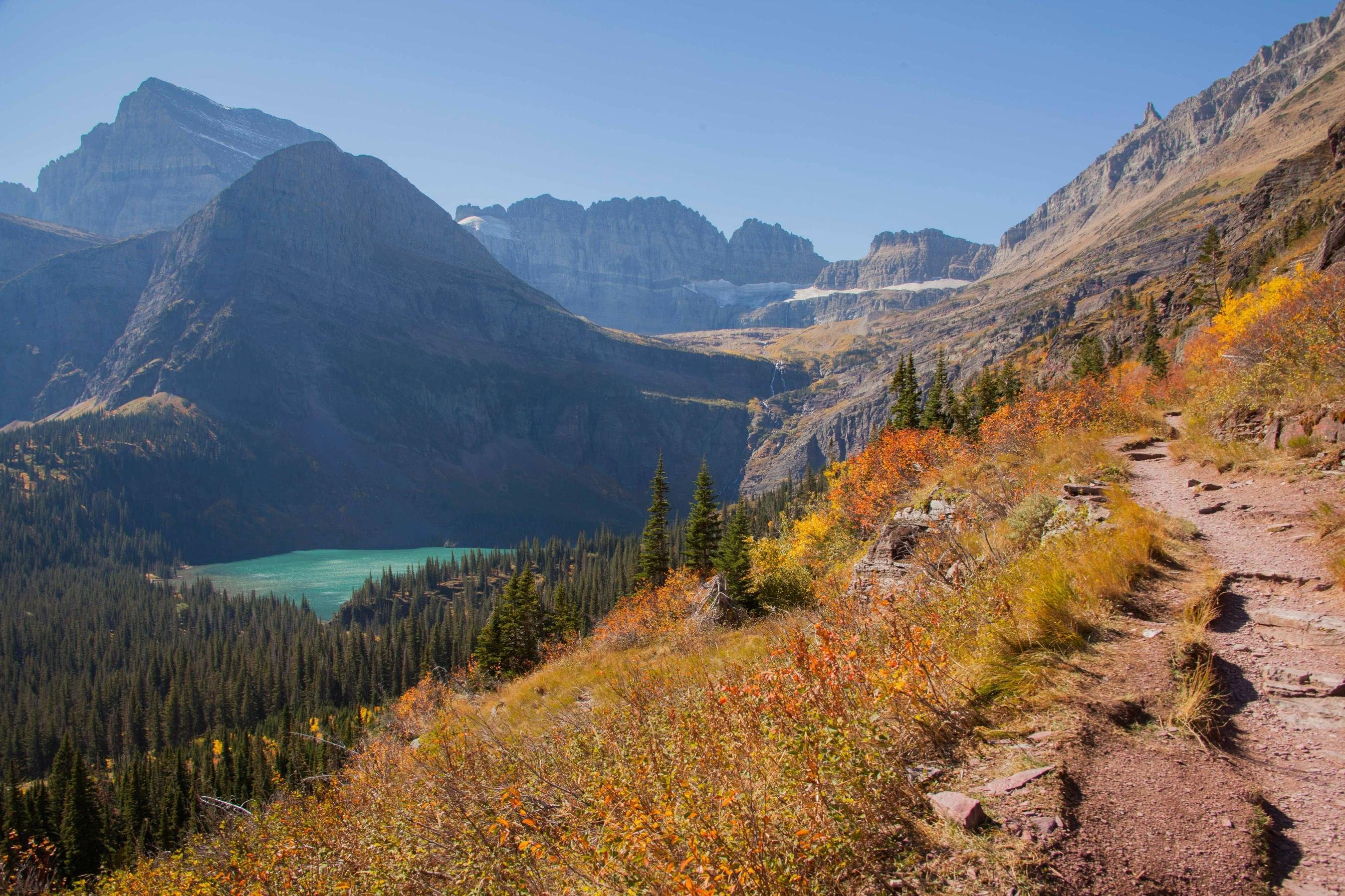 Grinnell Glacier Trail Glacier National Park Wallpaper - Summit - HD Wallpaper 