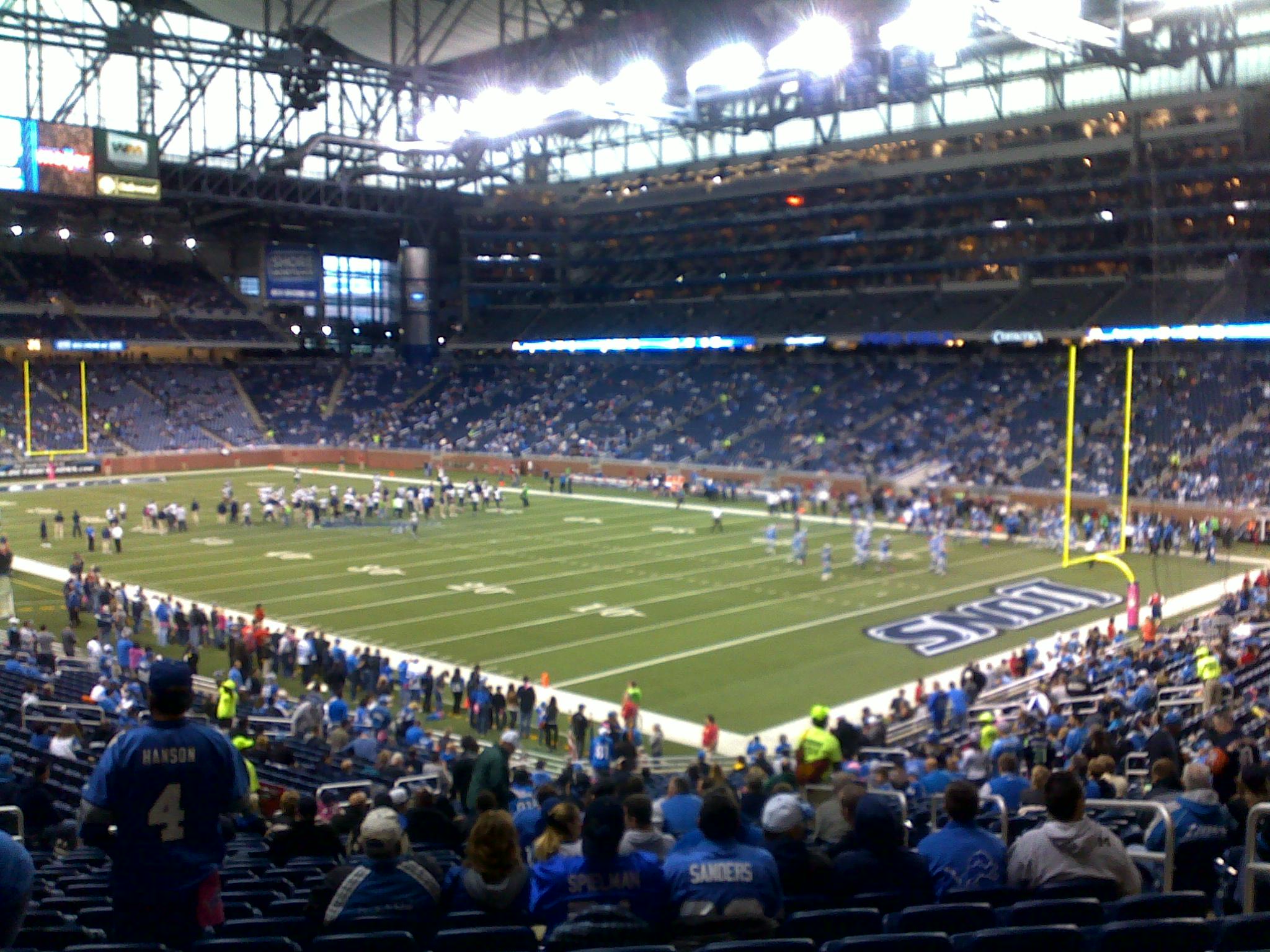 Barry Sanders Vs Bo Jackson - Soccer-specific Stadium - HD Wallpaper 