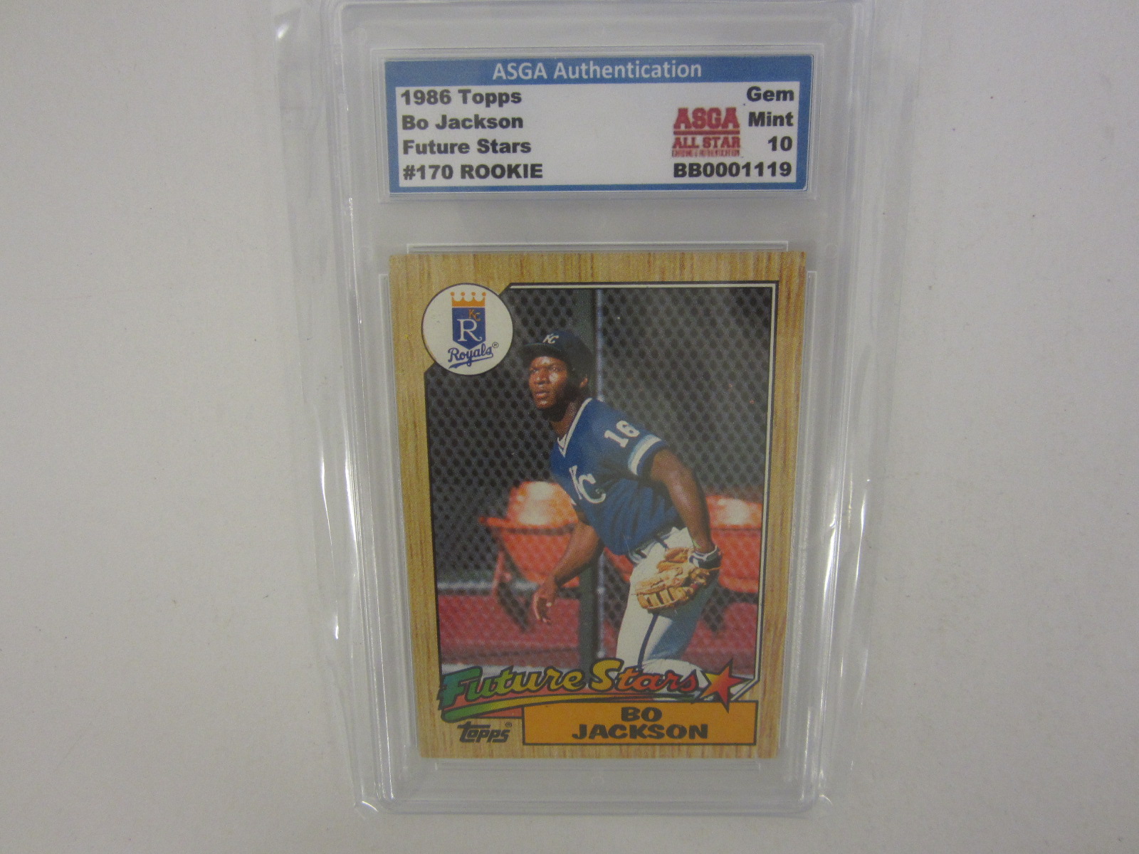 Bo Jackson Future Stars Topps Baseball Card - HD Wallpaper 