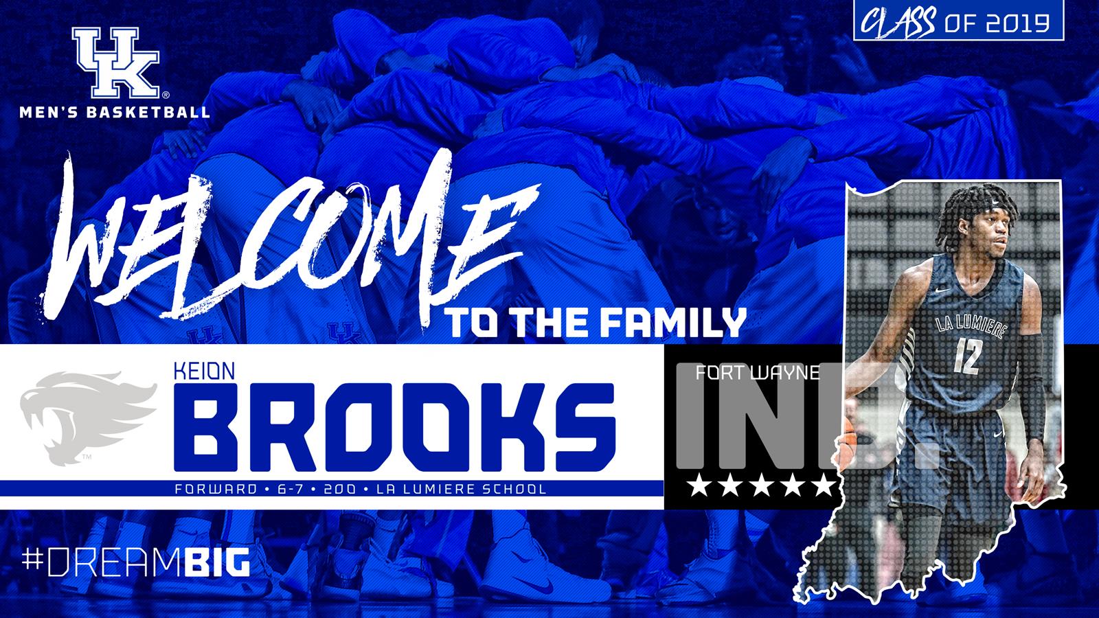 Five-star Prospect Keion Brooks Signs With Kentucky - Kentucky Wildcats - HD Wallpaper 