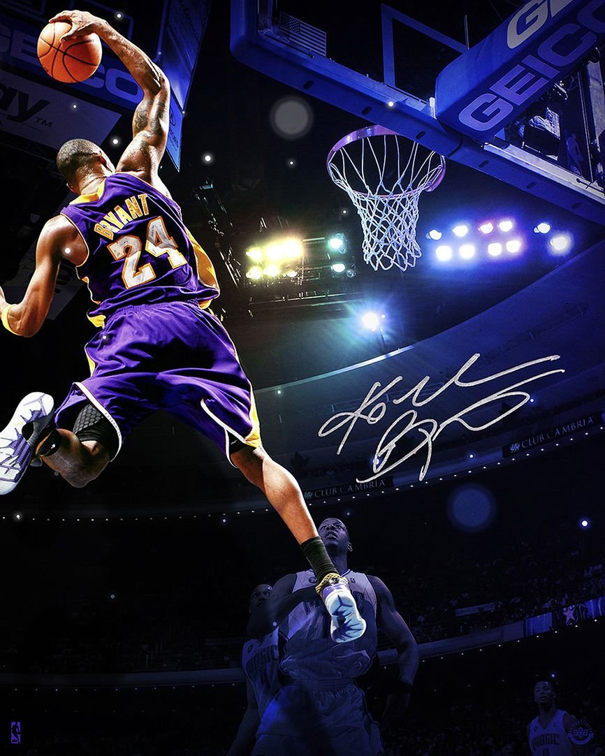 Kobe Bryant Customized Inch Silk Print Poster/wallpaper - Kobe Bryant Wallpaper 4k - HD Wallpaper 