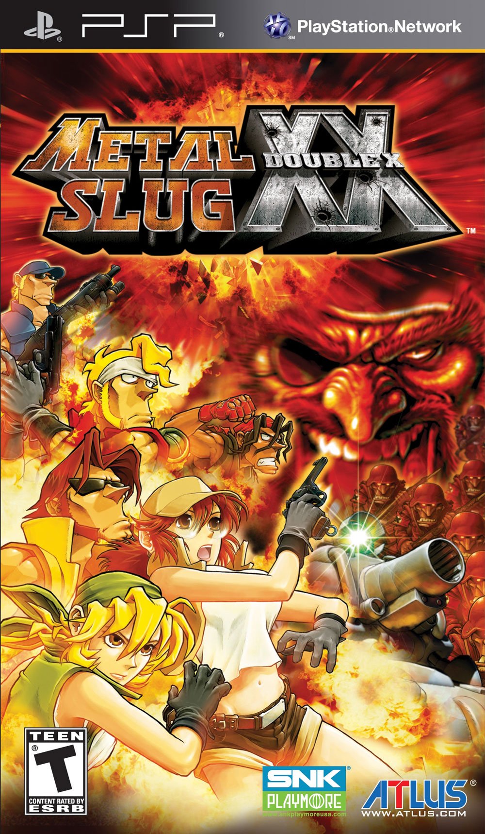 Metal Slug Double X Psp - HD Wallpaper 