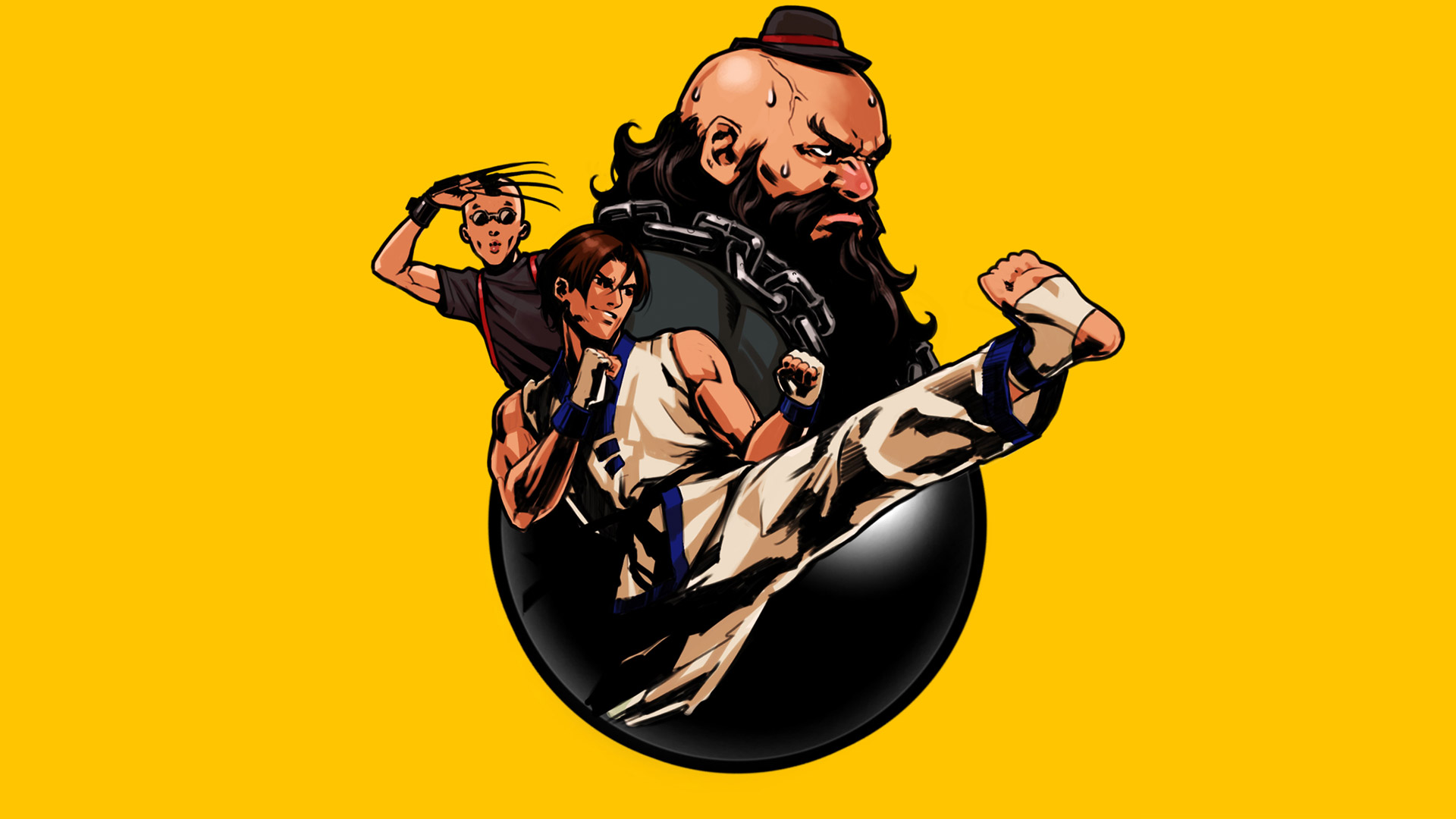 Free The King Of Fighters 94 Rebout Wallpaper In - Korean Team Kof Fan Art - HD Wallpaper 