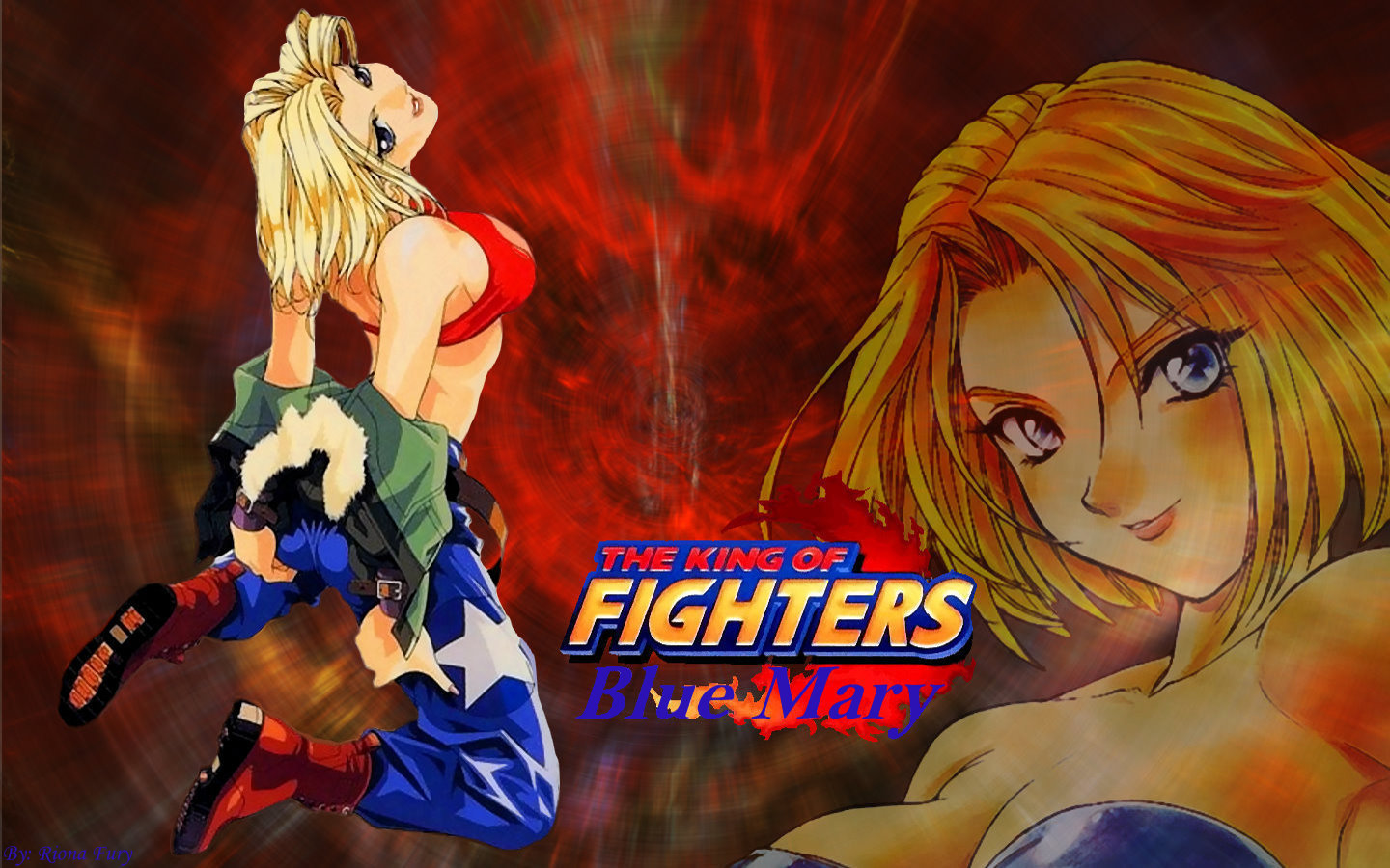 Gamezone King Of Fighters Wallpaper - Leona The King Of Fighters - HD Wallpaper 