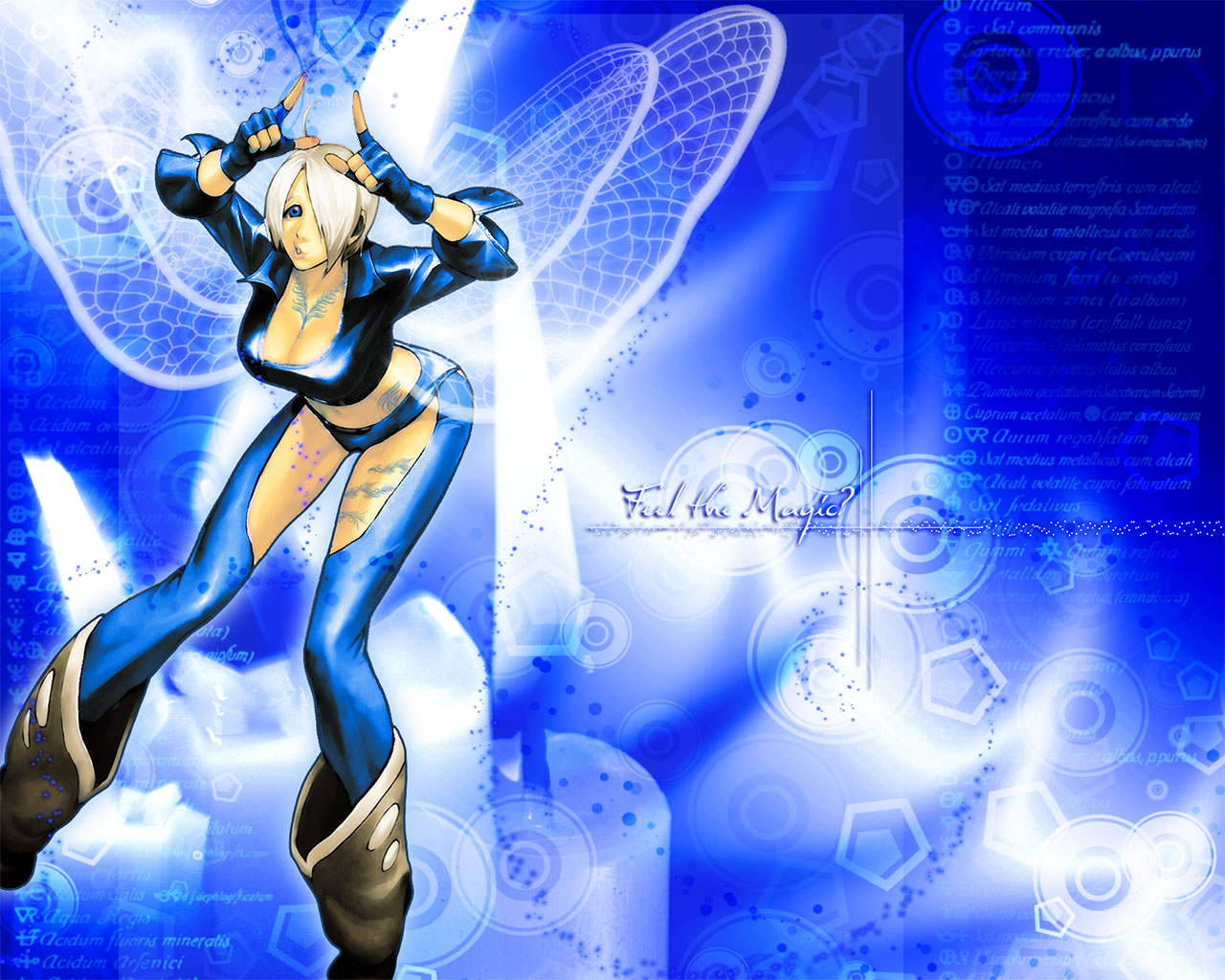 Snk, King Of Fighters Wallpaper 
	style Width - King Of Fighters Wallpaper Angel - HD Wallpaper 
