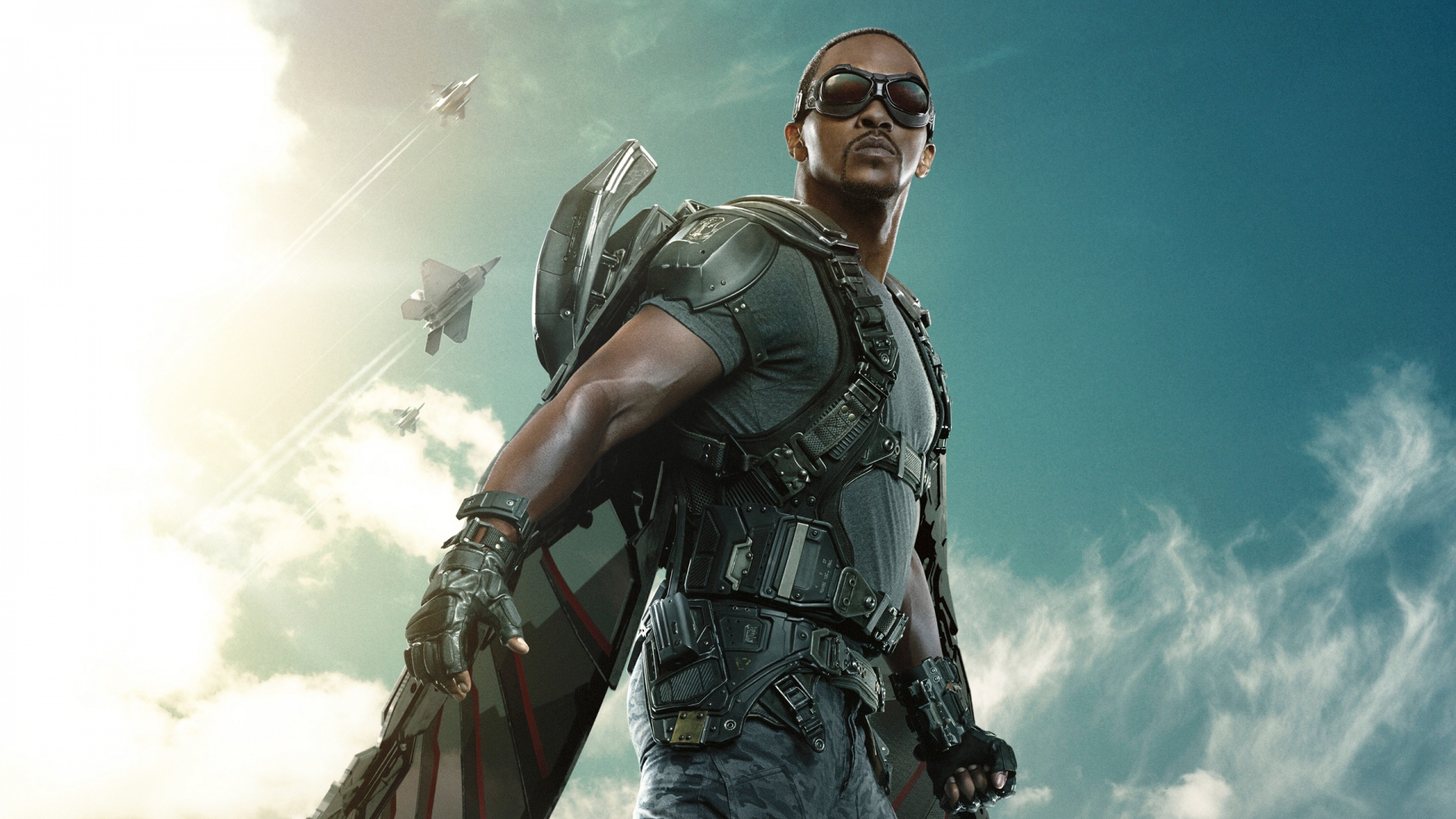 Captain America Winter Soldier - Falcon Avenger - HD Wallpaper 