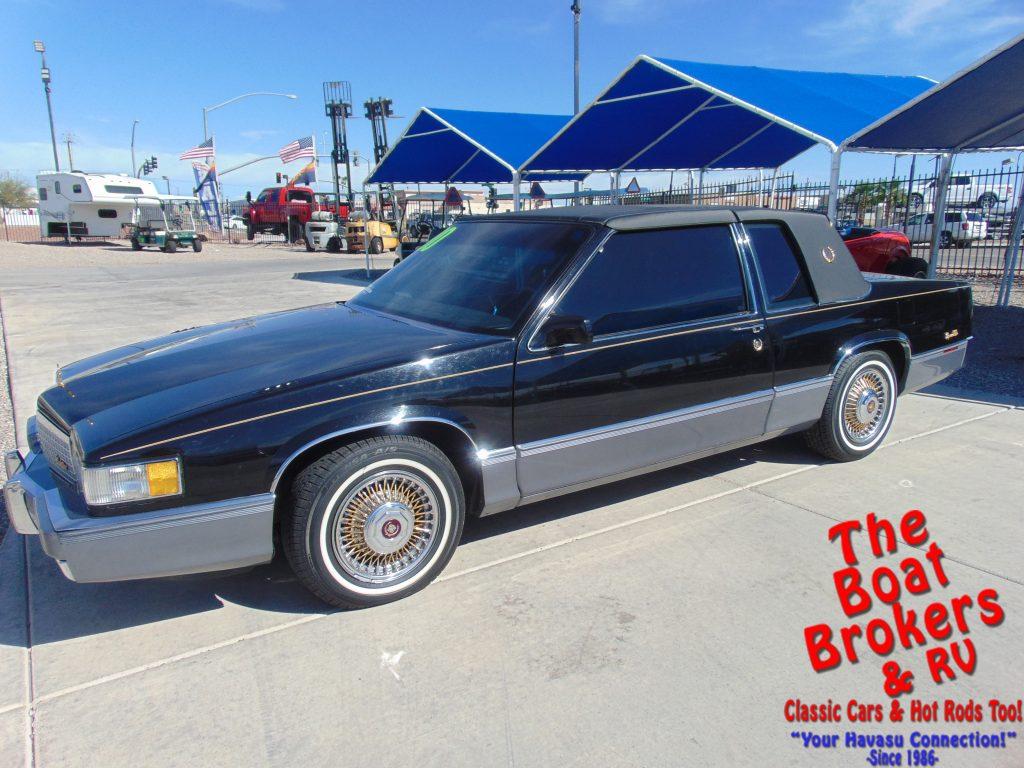 1990 Cadillac Coupe Deville Black For Sale - HD Wallpaper 