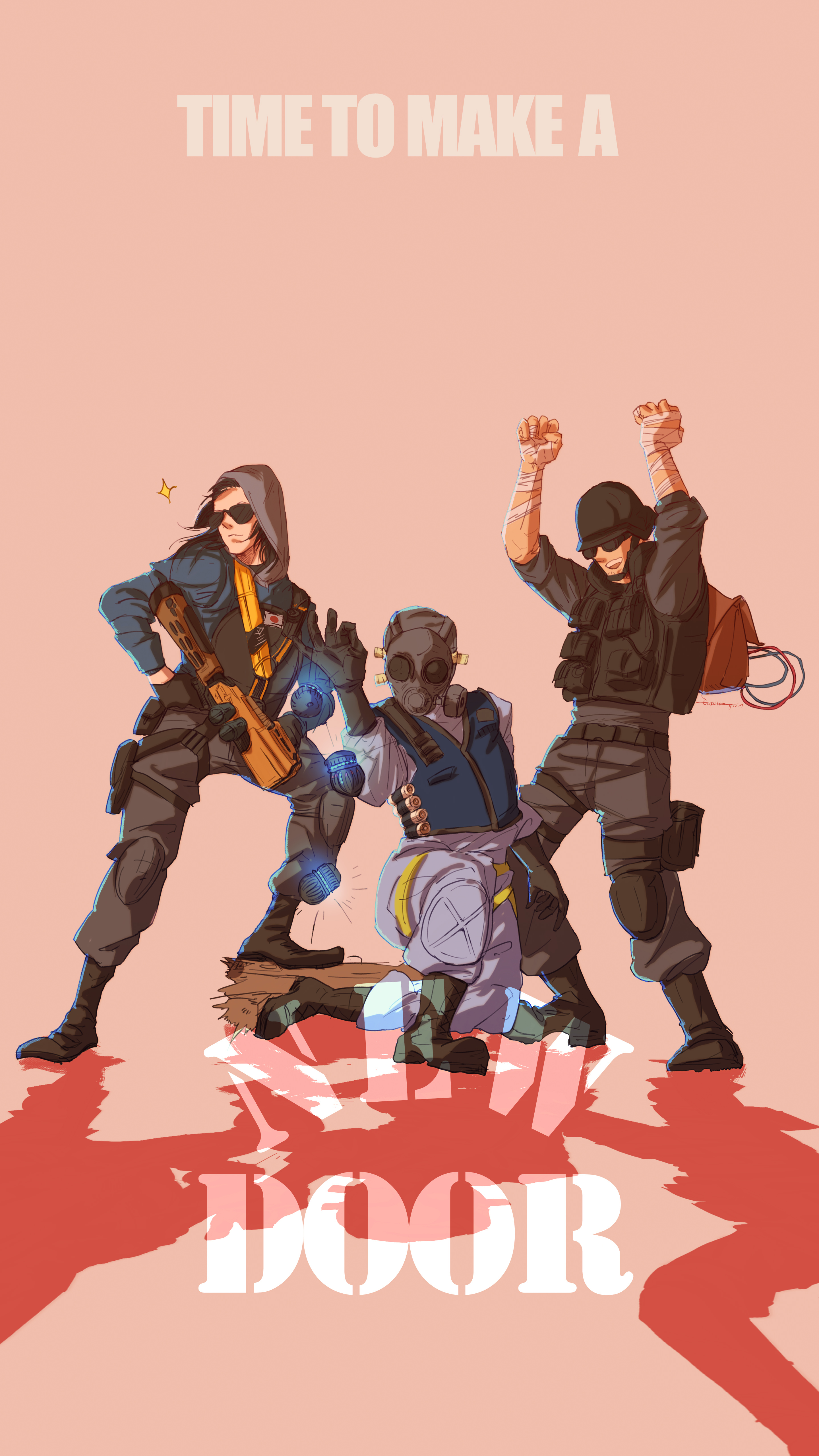 Rainbow Six Siege Time To Make A New Door - HD Wallpaper 