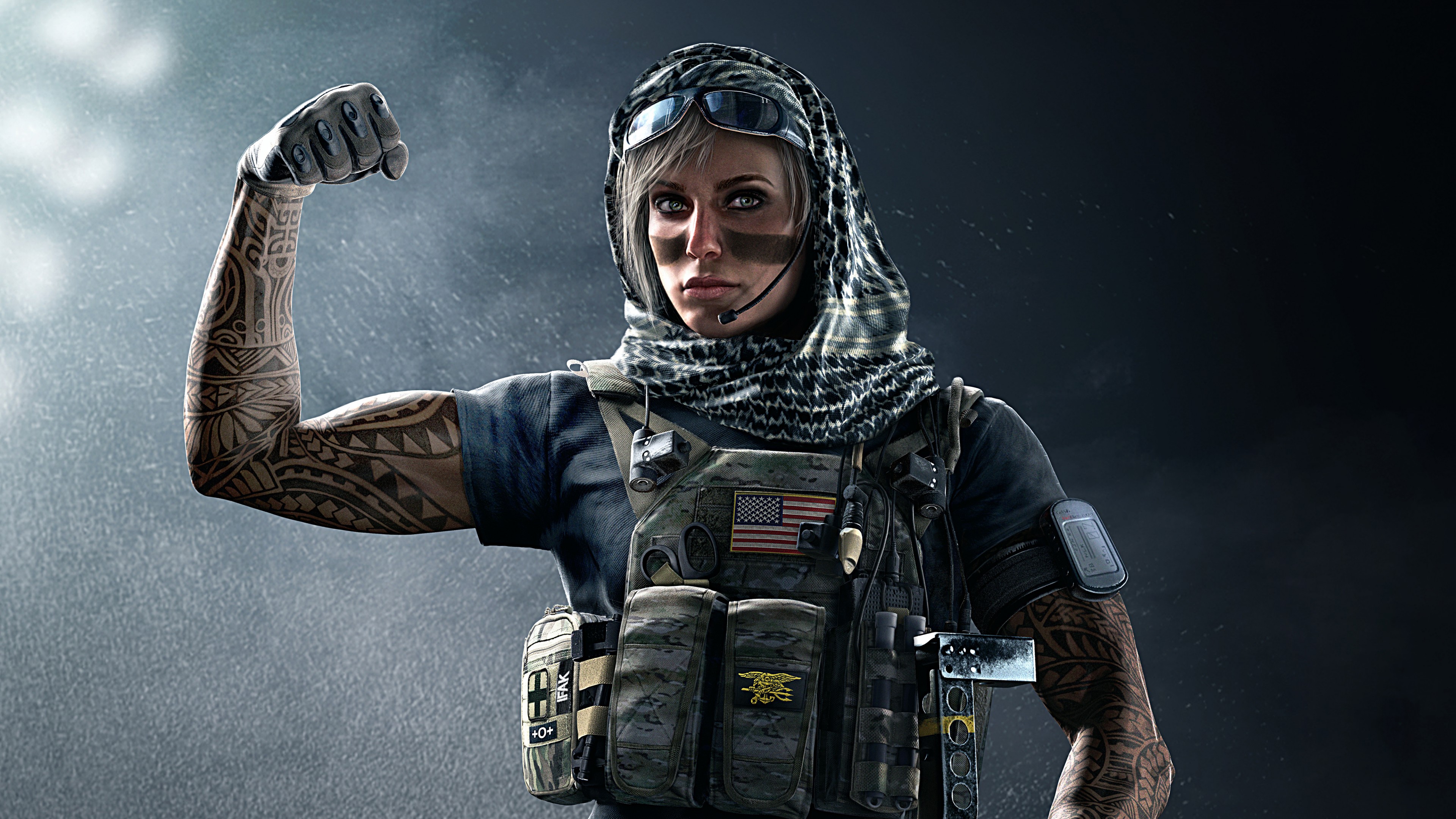 Tom Clancy Rainbow Six Siege Valkyrie - HD Wallpaper 