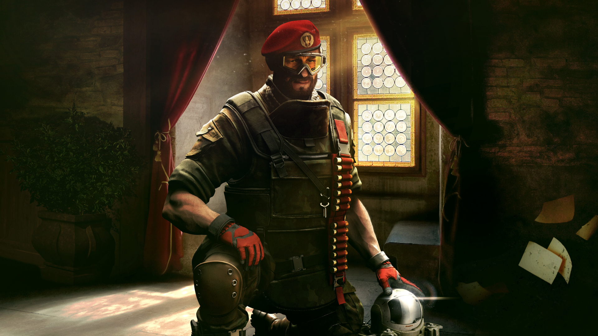 Video Game, Soldier, Tom Clancy S Rainbow Six Siege, - Rainbow Six Siege Maestro - HD Wallpaper 