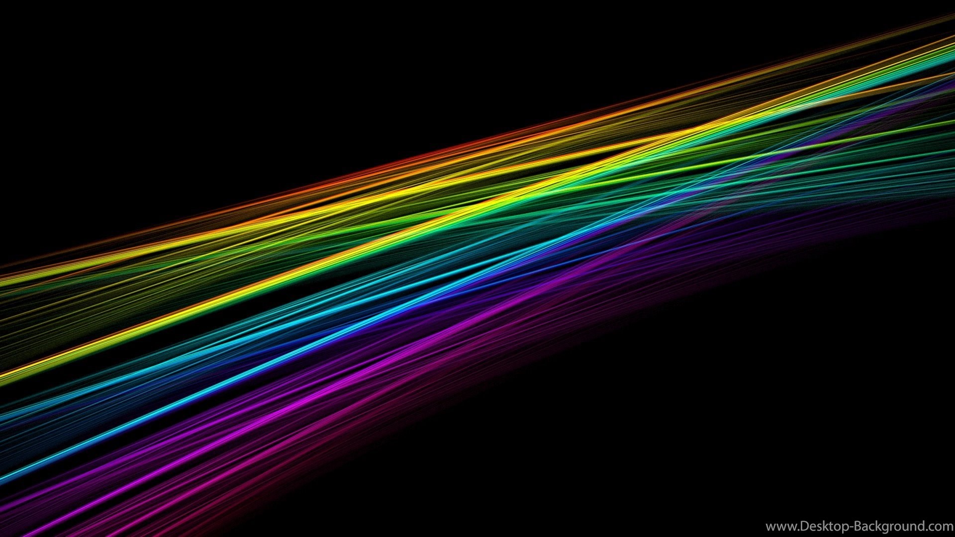 Popular 
 Data-src /w/full/6/d/e/437934 - Abstract Rainbow Black Background - HD Wallpaper 
