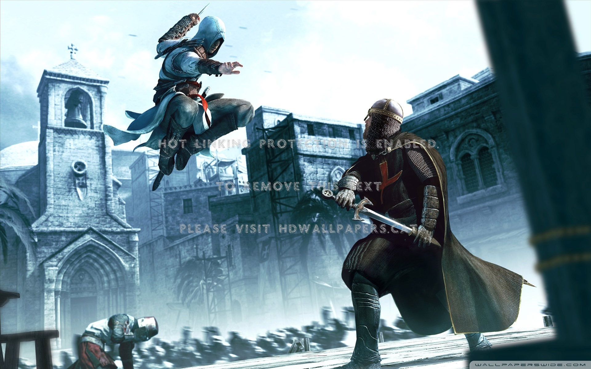 Lethal Assassins Creed Ubisoft Altair Blade - Assassins Creed Air Attack - HD Wallpaper 