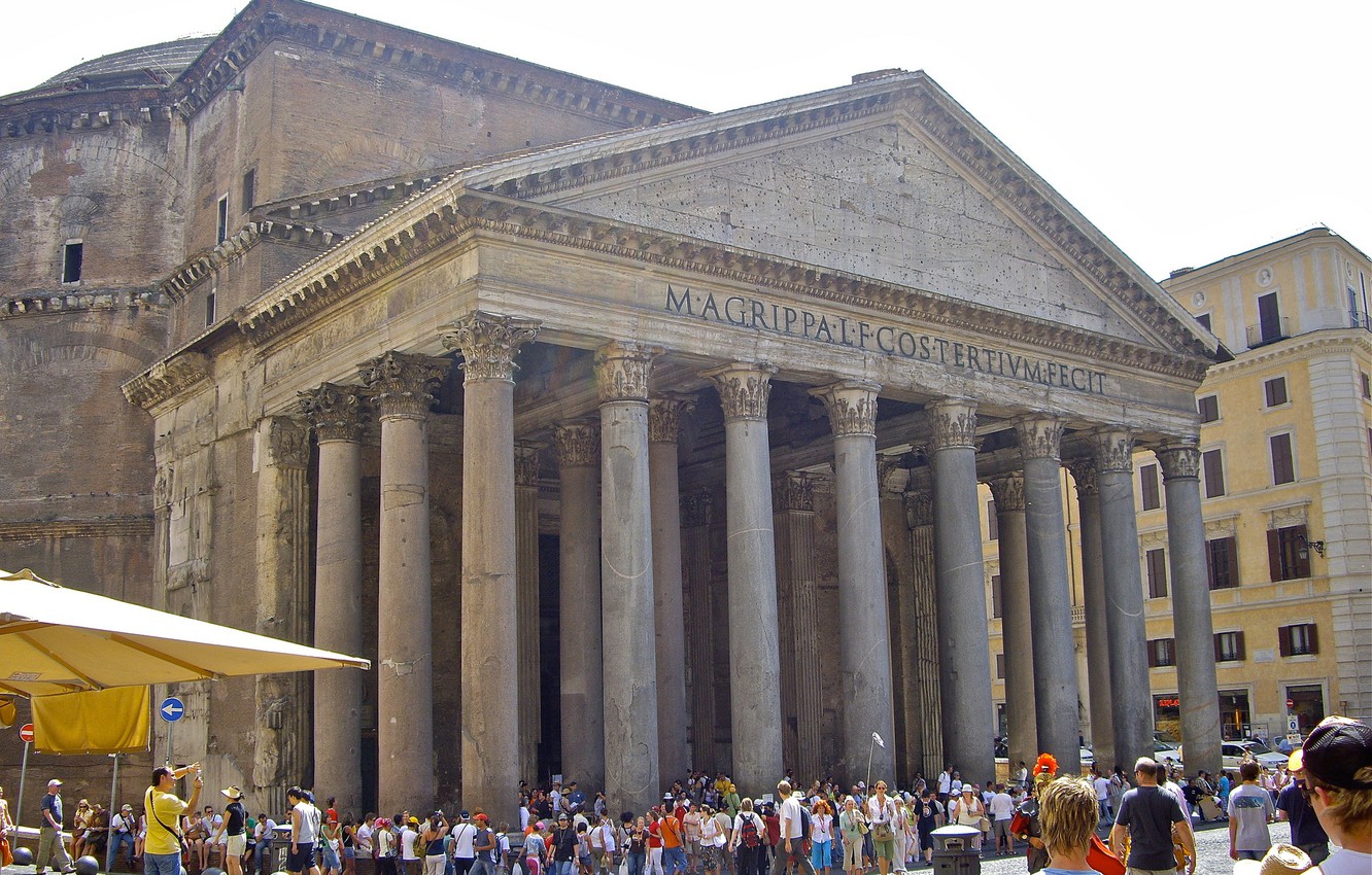 Photo Wallpaper Rome, Italy, Pantheon - Pantheon - HD Wallpaper 