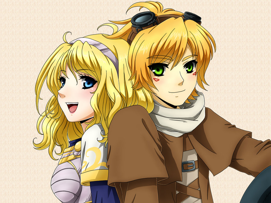 Lux And Ezreal - Lux And Ezreal Fanart - HD Wallpaper 