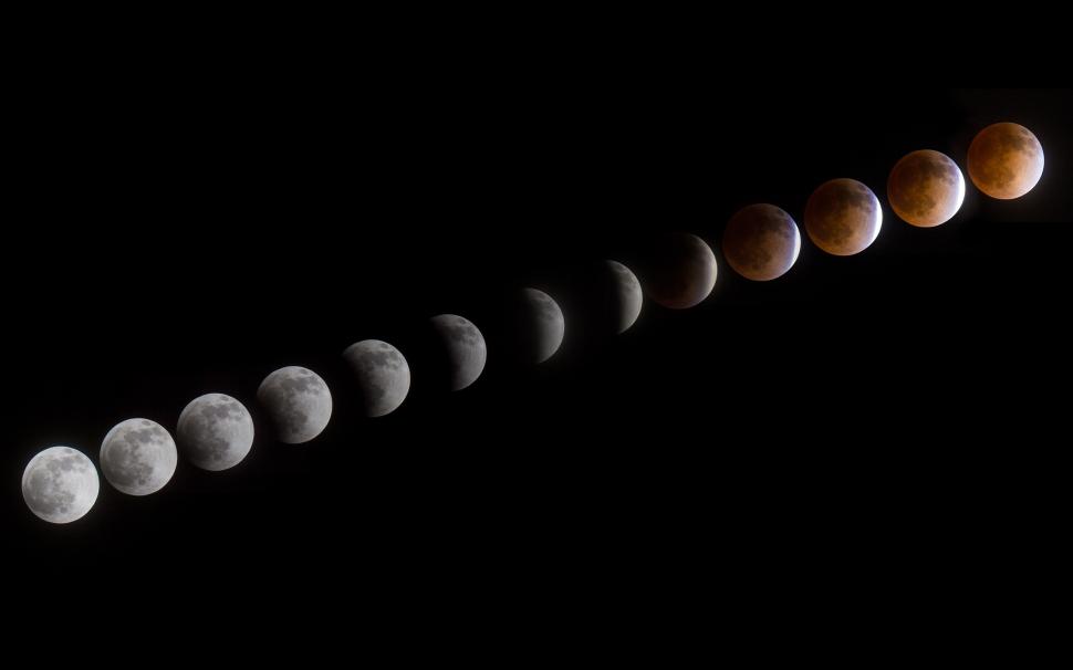 Eclipse Moon Blood Moon Black Hd Wallpaper,black Hd - Bloodmoon - HD Wallpaper 