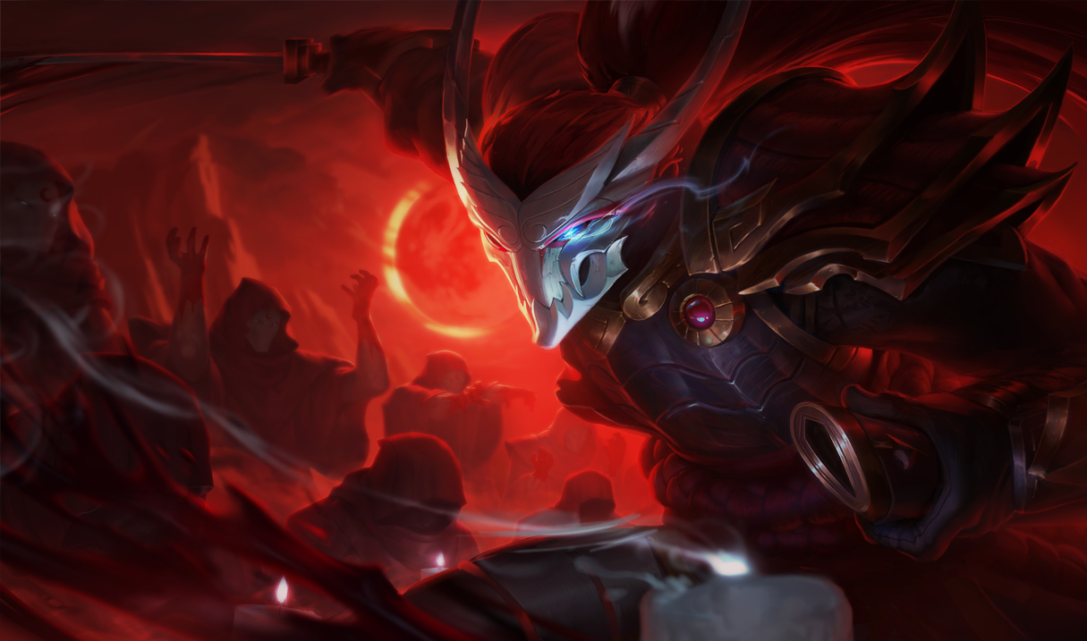 Blood Moon Yasuo Skins - HD Wallpaper 