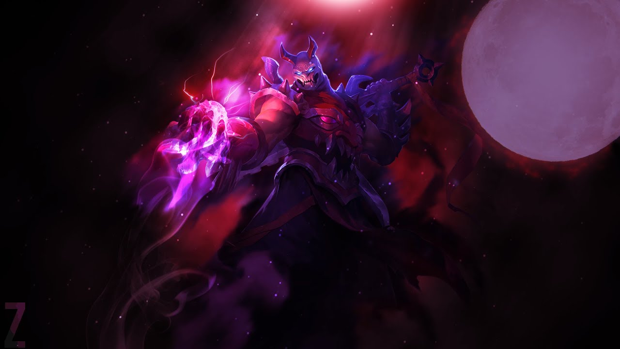 Blood Moon Shen Fan Art - HD Wallpaper 