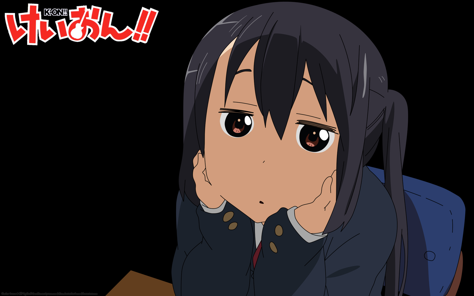 Azusa Nakano Funny Faces - HD Wallpaper 