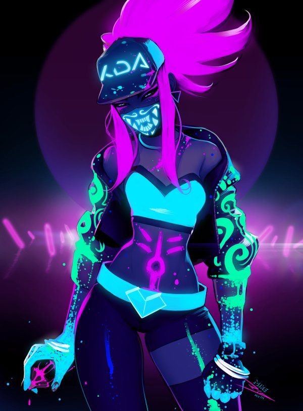 K Da Popstar Akali - HD Wallpaper 