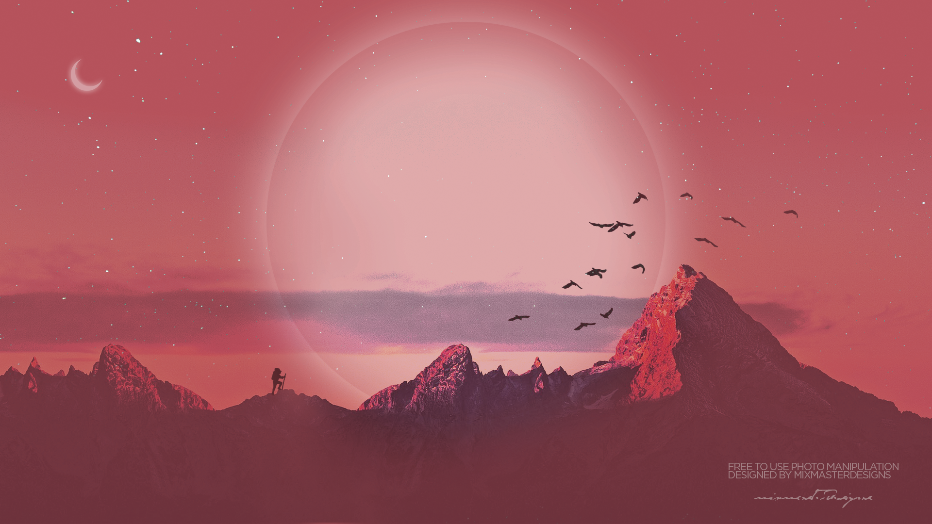 Sun Moon Wallpaper - HD Wallpaper 