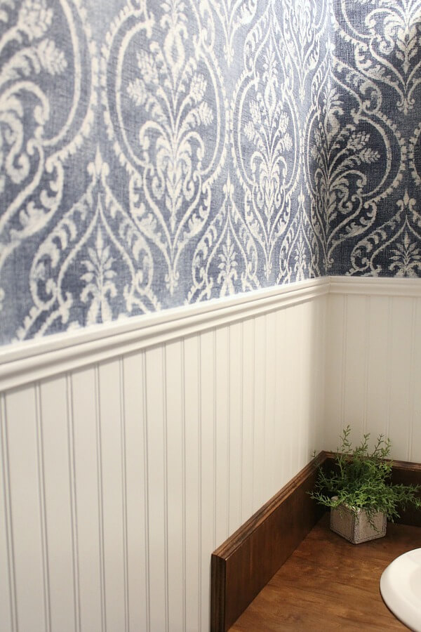 How To Create A Vintage Farmhouse Powder Room For Less - HD Wallpaper 